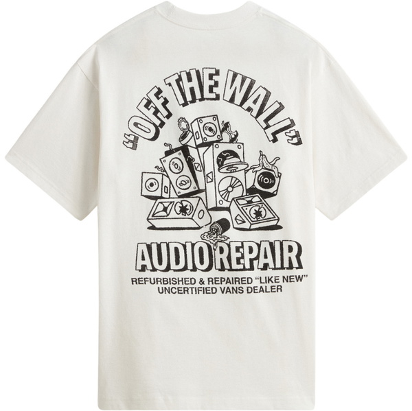 2026 Vans Mens Refurbed T-Shirt VN000X26FS8 - Marshmallow